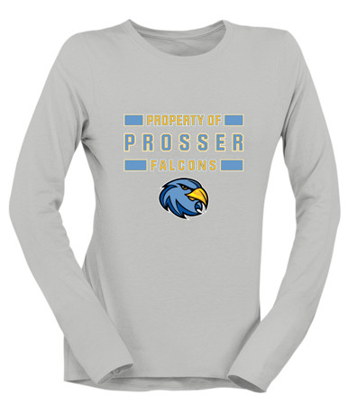 Prosser Falcons Property Of Women's Premium LS T-Shirt