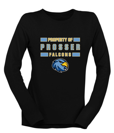 Prosser Falcons Property Of Women's LS T-Shirt
