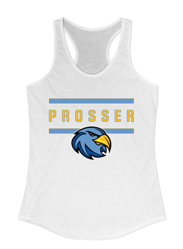 Prosser Falcons Mascot #4 Women's Tank Top