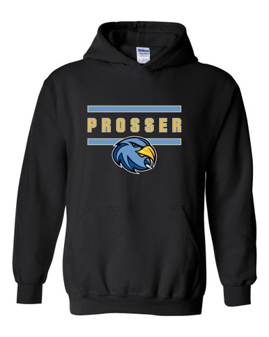 Prosser Falcons Mascot #4 Men's Hoodie