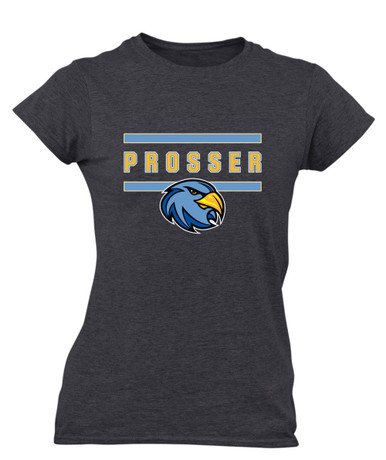 Prosser Falcons Mascot #4 Women's SS T-Shirt
