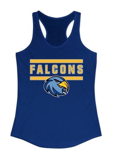 Prosser Falcons Mascot #5 Women's Tank Top