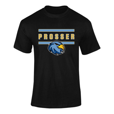 Prosser Falcons Mascot #4 Men's SS T-Shirt