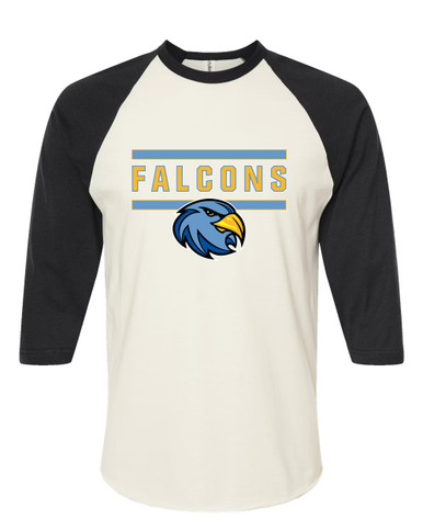 Prosser Falcons Mascot #5 Men's Baseball T-Shirt