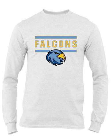 Prosser Falcons Mascot #5 Men's Premium LS T-Shirt
