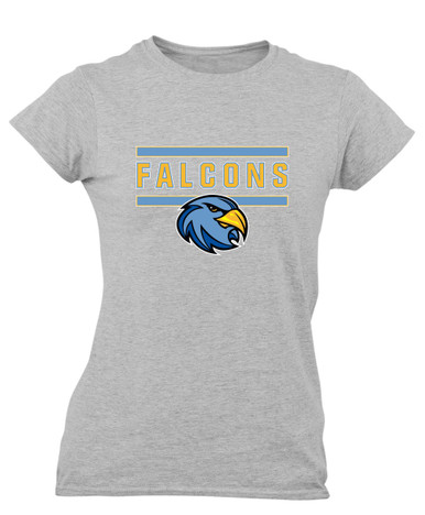 Prosser Falcons Mascot #5 Women's SS T-Shirt