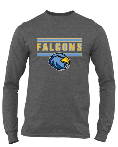 Prosser Falcons Mascot #5 Men's LS T-Shirt
