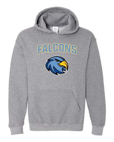 Prosser Falcons Mascot #6 Men's Hoodie