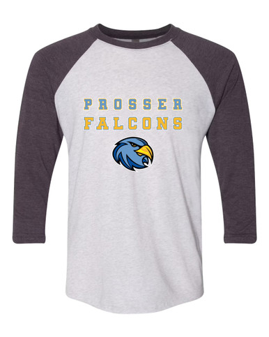 Prosser Falcons Spirit Women's Baseball T-Shirt