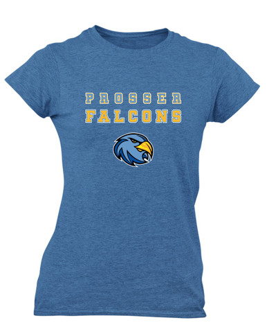 Prosser Falcons Spirit Women's Premium SS T-Shirt
