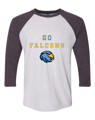 Prosser Falcons Go Team Men's Baseball T-Shirt