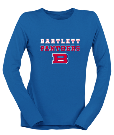 Bartlett Panthers Spirit Women's LS T-Shirt