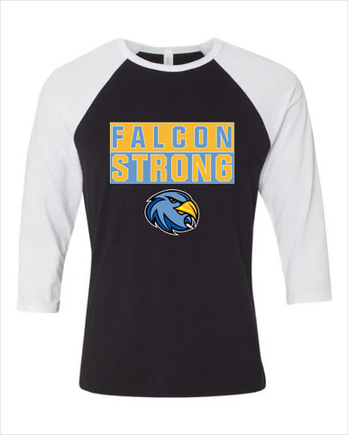 Prosser Falcons Strong #1 Women's Baseball T-Shirt