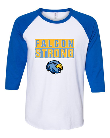 Prosser Falcons Strong #1 Men's Baseball T-Shirt