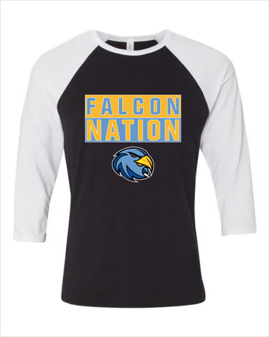 Prosser Falcons Nation #1 Men's Baseball T-Shirt