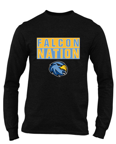 Prosser Falcons Nation #1 Men's Premium LS T-Shirt