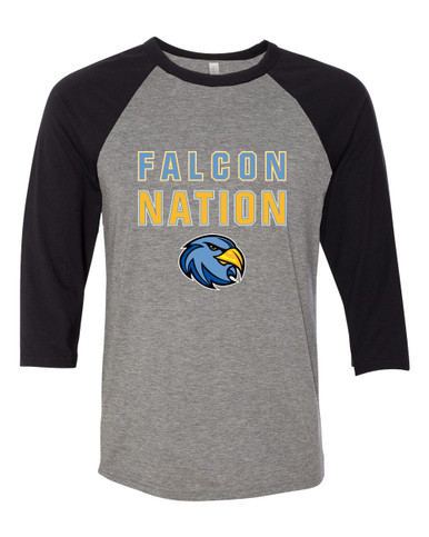 Prosser Falcons Nation #2 Men's Baseball T-Shirt