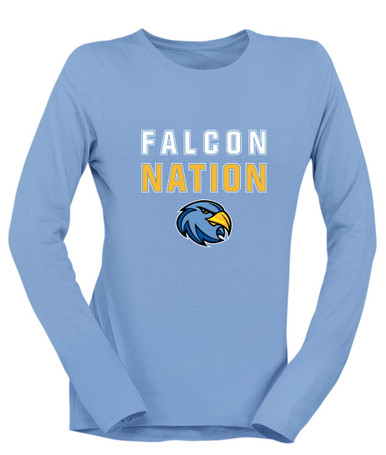 Prosser Falcons Nation #2 Women's LS T-Shirt