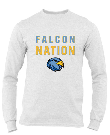Prosser Falcons Nation #2 Men's LS T-Shirt