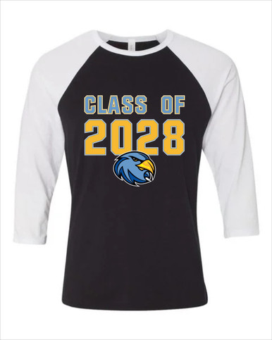 Prosser Falcons Class of 2028 Men's Baseball T-Shirt