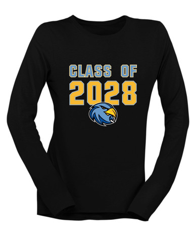 Prosser Falcons Class of 2028 Women's LS T-Shirt