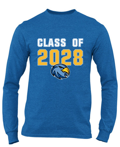 Prosser Falcons Class of 2028 Men's LS T-Shirt