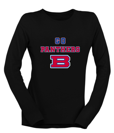 Bartlett Panthers Go Team Women's LS T-Shirt
