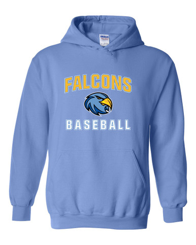 Prosser Falcons Baseball #1 Men's Hoodie