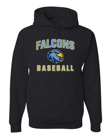 Prosser Falcons Baseball #1 Men's Premium Hoodie