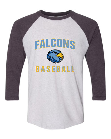 Prosser Falcons Baseball #1 Women's Baseball T-Shirt