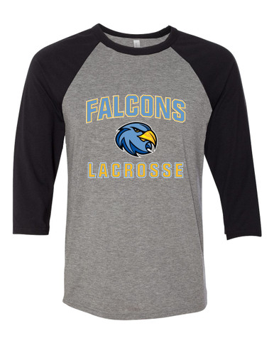 Prosser Falcons Lacrosse Women's Baseball T-Shirt