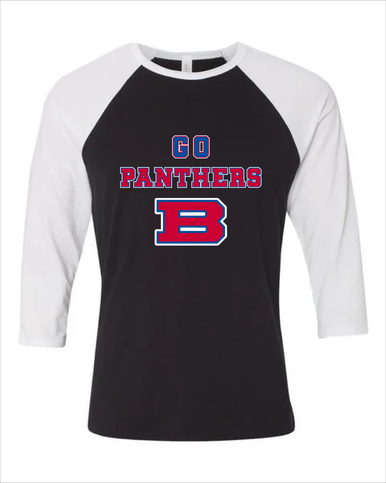 Bartlett Panthers Go Team Women's Baseball T-Shirt
