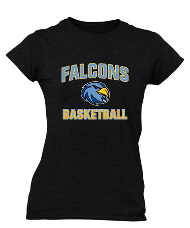 Prosser Falcons Basketball #1 Women's SS T-Shirt