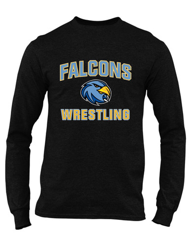 Prosser Falcons Wrestling Men's LS T-Shirt