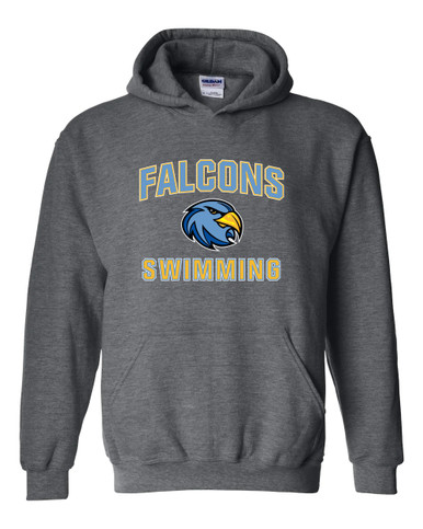 Prosser Falcons Swimming Men's Hoodie