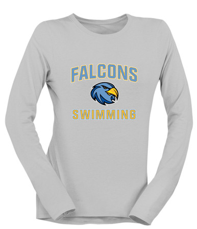 Prosser Falcons Swimming Women's LS T-Shirt