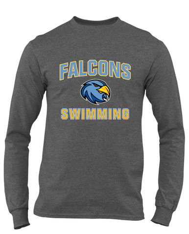 Prosser Falcons Swimming Men's LS T-Shirt