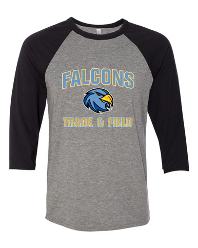 Prosser Falcons Track & Field Women's Baseball T-Shirt