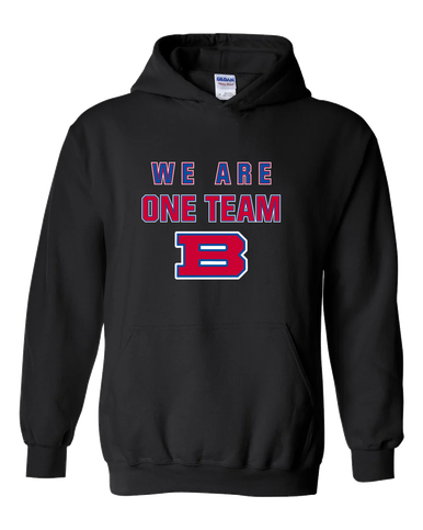 Bartlett Panthers We Are One Team Men's Hoodie