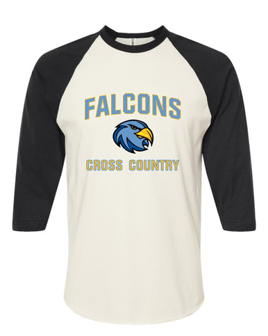 Prosser Falcons Cross Country Women's Baseball T-Shirt