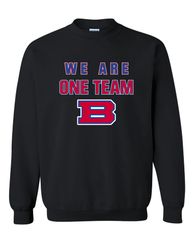 Bartlett Panthers We Are One Team Men's Sweatshirt