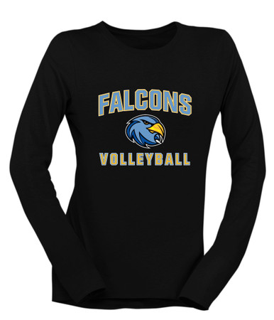 Prosser Falcons Volleyball Women's Premium LS T-Shirt