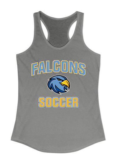 Prosser Falcons Soccer #1 Women's Tank Top