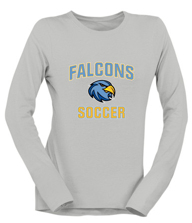 Prosser Falcons Soccer #1 Women's Premium LS T-Shirt