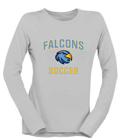 Prosser Falcons Soccer #1 Women's LS T-Shirt