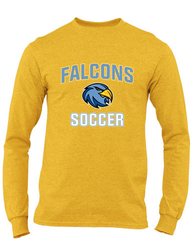 Prosser Falcons Soccer #1 Men's LS T-Shirt