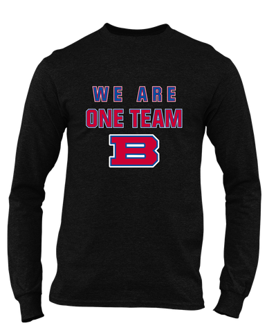 Bartlett Panthers We Are One Team Men's LS T-Shirt