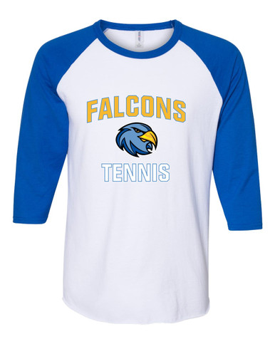 Prosser Falcons Tennis Men's Baseball T-Shirt