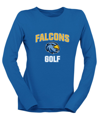 Prosser Falcons Golf Women's Premium LS T-Shirt