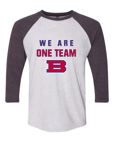 Bartlett Panthers We Are One Team Women's Baseball T-Shirt